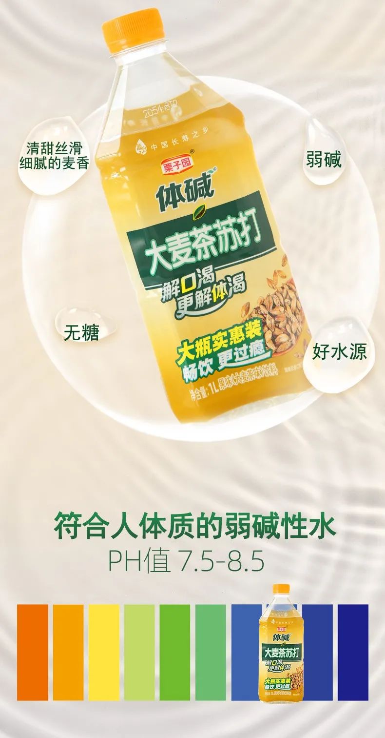 栗子園重拾經(jīng)典,大麥茶蘇打再創(chuàng)行業(yè)奇跡! 栗子園重拾經(jīng)典,大麥茶蘇打再創(chuàng)行業(yè)奇跡!
